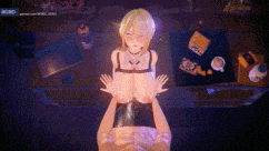 【MMD/MOMO/纯啪】4月17日新作：绝区零 [44]和伊芙琳做爱