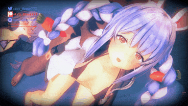 [MMD/同人长篇][akira_Brave777] 兎田ぺこらとムーナ[remake] [1.2G]-第5张图片-萌站