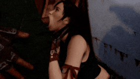 【4K/无修/无水印】【巨乳 黑丝 口交 吞精 后入 爆操 爆射 中出】新作-Szyca-Tifa B 蒂法-第5张图片-萌站