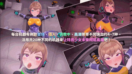 [3D调教机械奸动态无修] 特务少女未来 极限机械调教[2G]-第2张图片-萌站