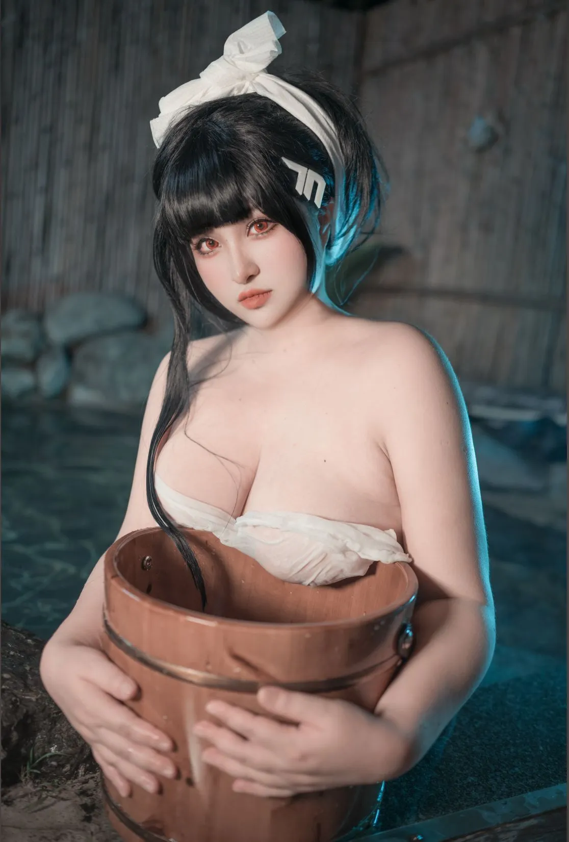【COSPLAY带视频】[夏鸽鸽不想起床] 温泉假日+鸽鸽滢妹双人浴室视频+鸽鸽梨落猫耳百合 [146P 4V] 【2.4G】