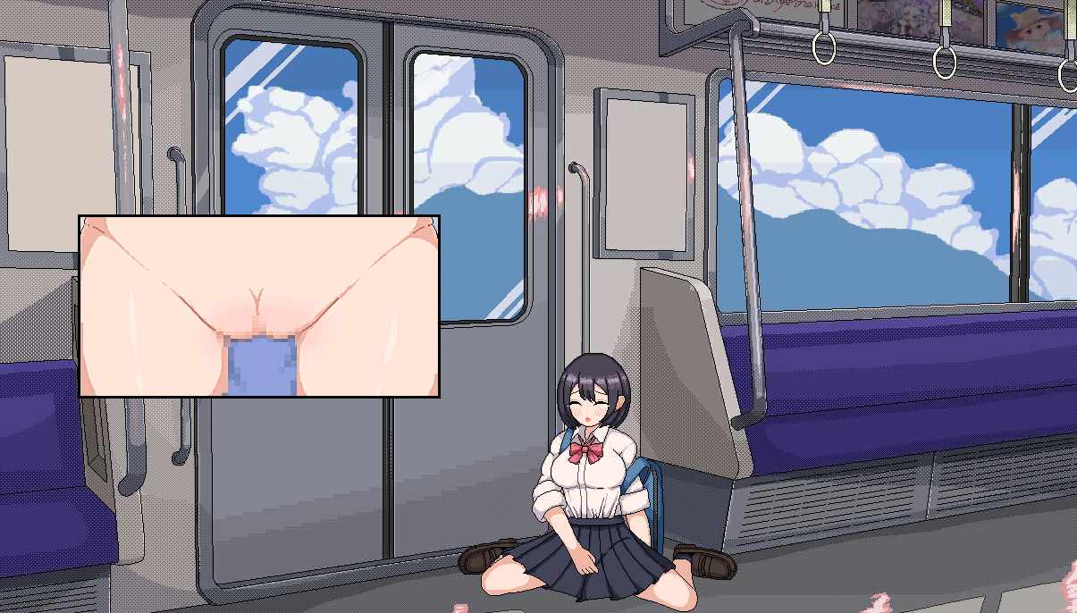 [SLG/PC/生肉]電車でみかけるあの子のスカートと-第2张图片-萌站