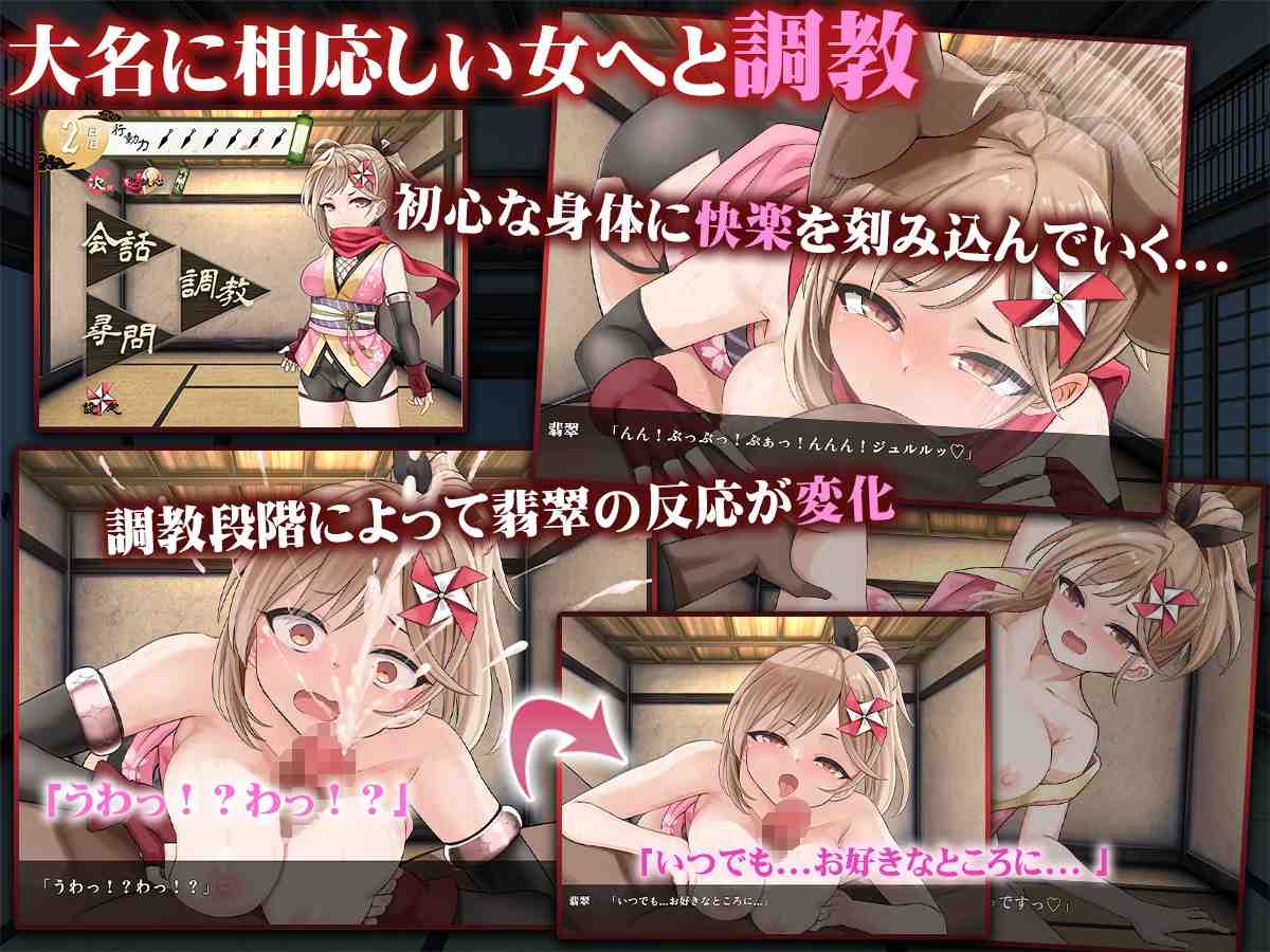 [SLGAI汉化]  蜜壺の檻～囚われくのいちの献上録～ [1.29G]-第3张图片-萌站