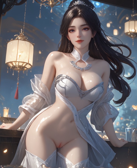 [AI图包/完美世界-月婵-正在打电话/国漫壁纸2K/18+]高质量精品-第3张图片-萌站
