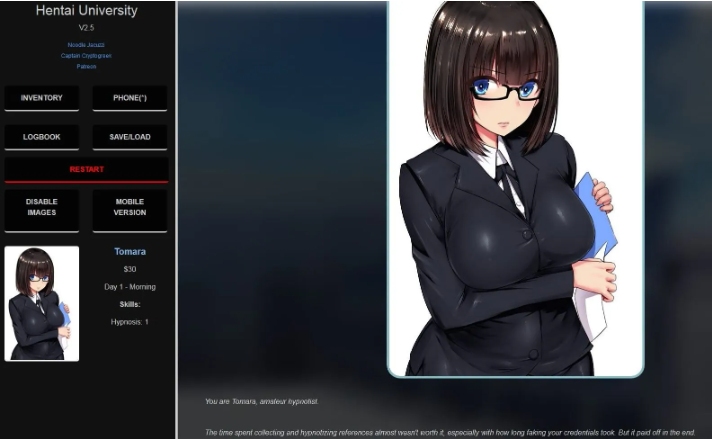【养成/HTML/机翻/2D/步兵】 Hentai University 变态大学 Ver33 完结步兵版【750M完结】【序号767】