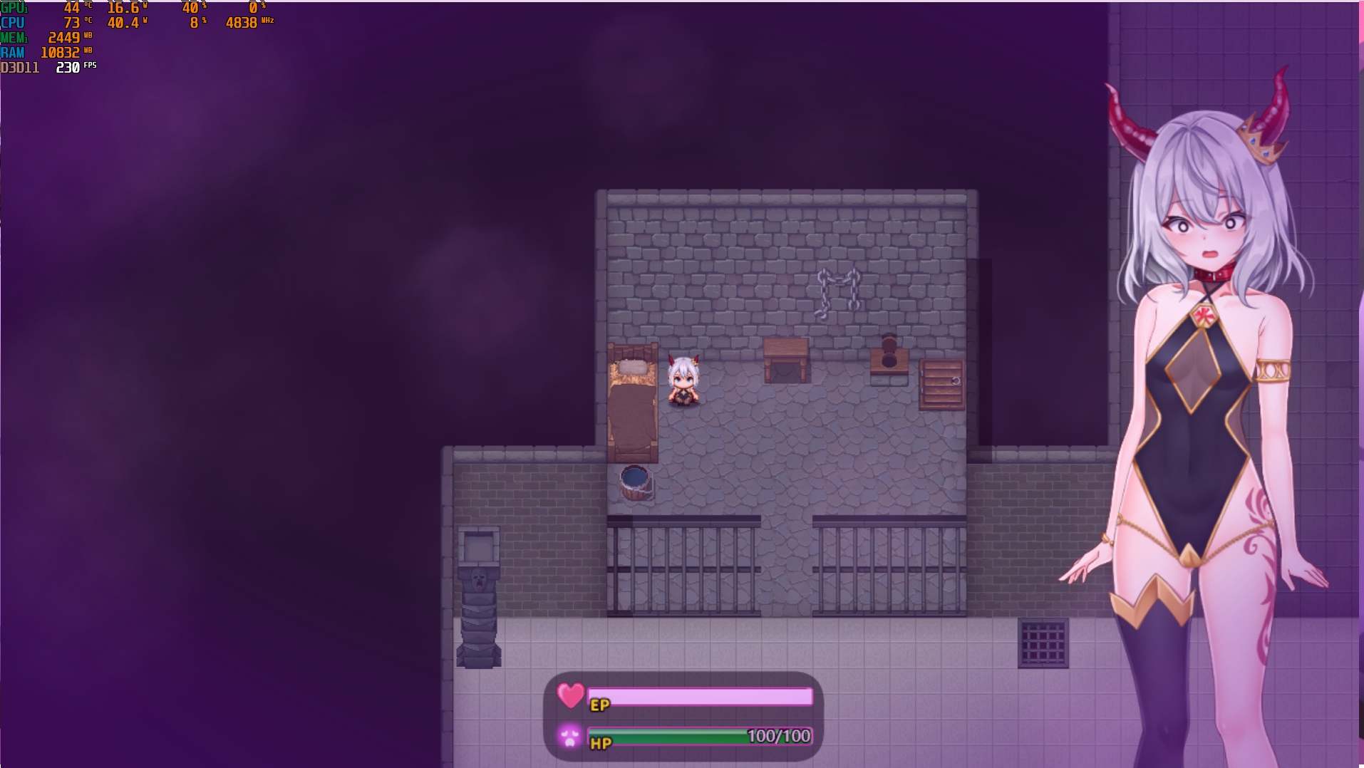 【PC/RPG/官中/700M】怠惰魔王与解咒石-第2张图片-萌站