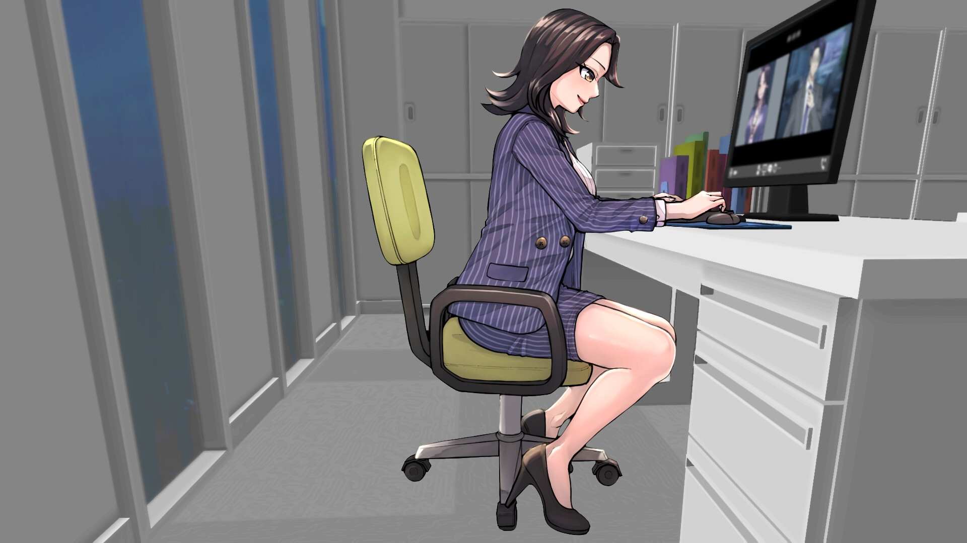 【DLsite/新作/汉化/ 男主人公/OL/白领/上班族/出轨/口交/多人运动/通奸/和奸/乳头刺激】性技巧 -sexual communication-（セクニケ-sexual communication-）【PC/社团名:craftcum /RJ01374641】-第6张图片-萌站