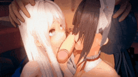 【巨乳 旗袍 黑丝 口交 手交 揉乳 骑乘 后入 爆操 爆射 喷潮 中出】新作-［幻塔定制］梅丽尔与安娜贝拉的涩情服务-第8张图片-萌站