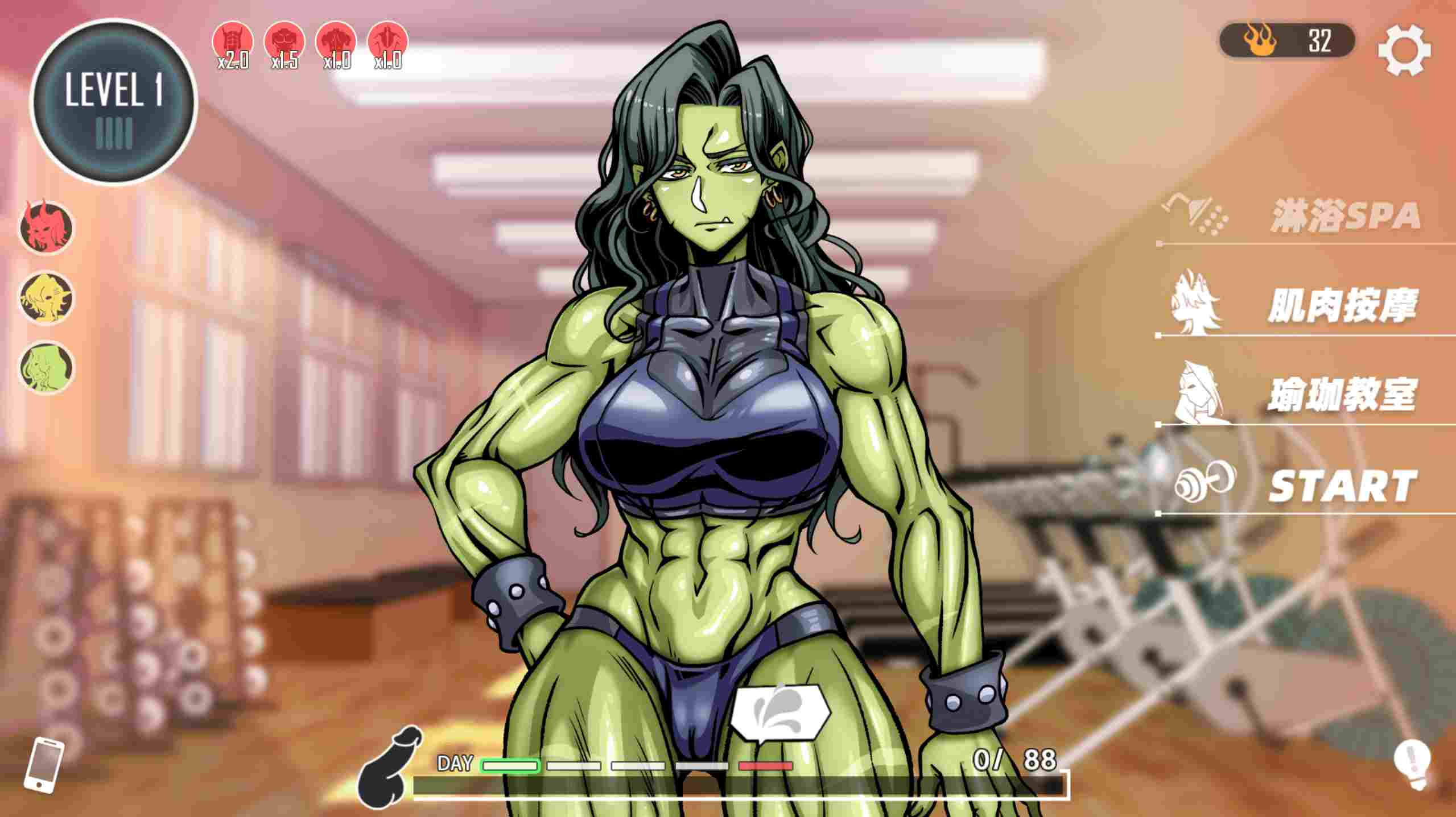 [SLG官中动态无码] PC禁慾健身中心 Lewd Gym国语CV[3.1G]-第7张图片-萌站