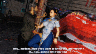 [3D动画/VAM] szyca：春丽搜查中 性感黑丝女警用淫荡肉体套取情报 [中字]-第6张图片-萌站