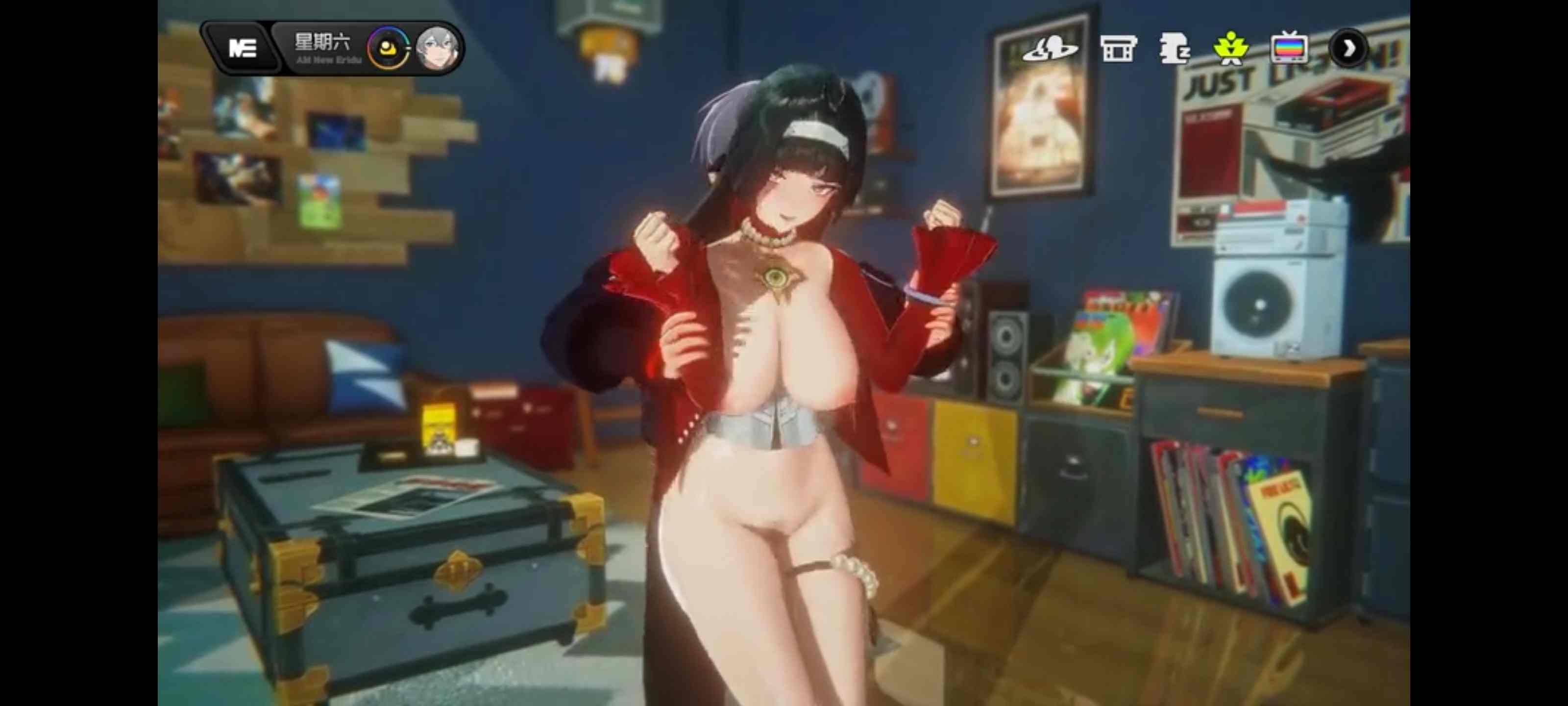 和耀嘉音在卧室里放纵中出