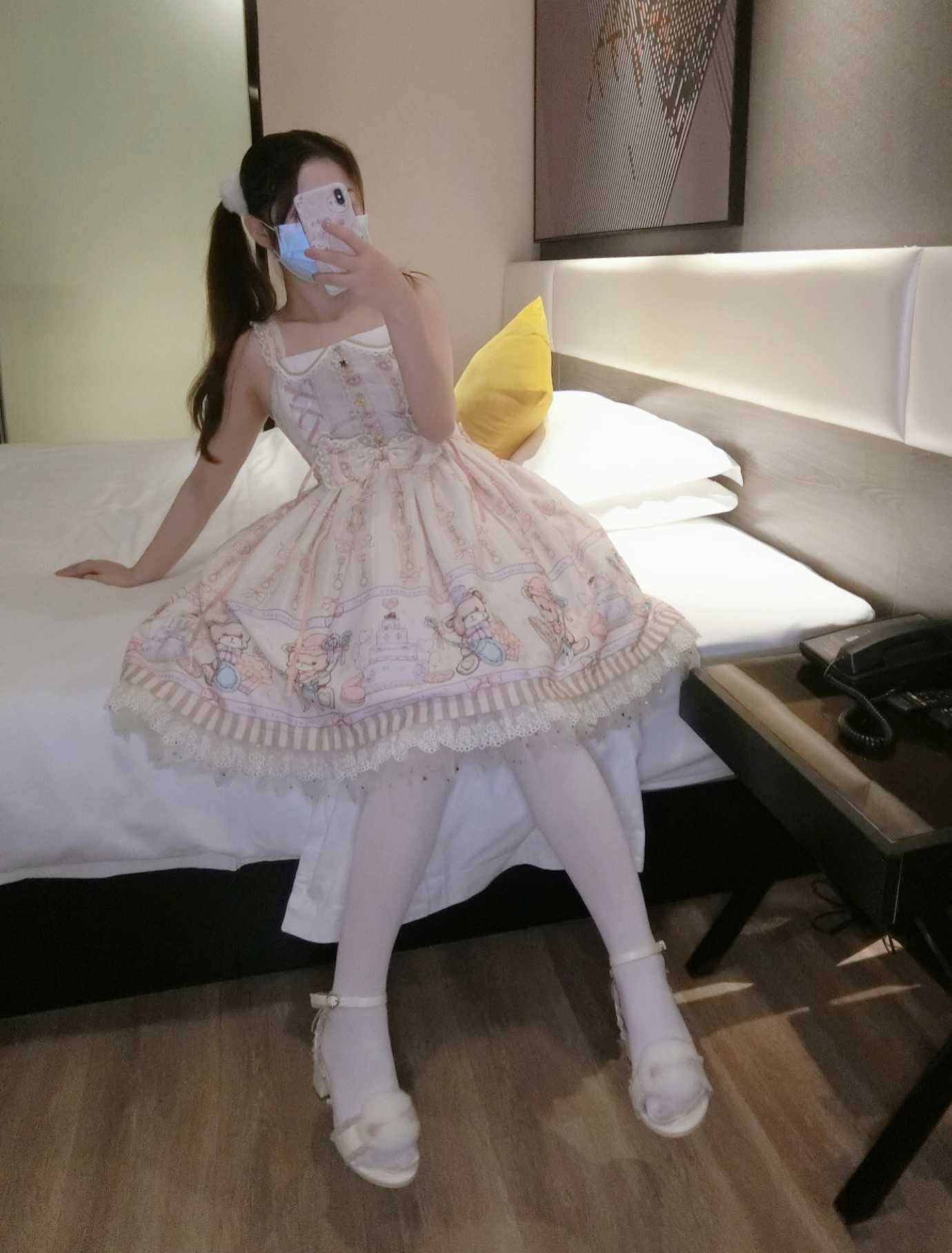 洛美 - 白丝洛丽塔  套图+视频 白丝黑毛福利姬 小合集-第7张图片-萌站