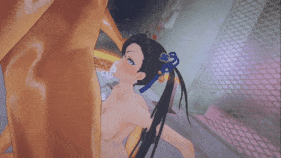 【巨乳 黑丝 口交 吞精 骑乘 后入 前后夹击 爆操 爆射 喷潮 中出】新作-［幻塔］打赢玉兰后的奖励😋-第14张图片-萌站