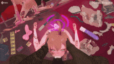 【MMD/绯村惠惠】4月20日新作：碧蓝档案-妮露的绿帽脚奴老师-第6张图片-萌站