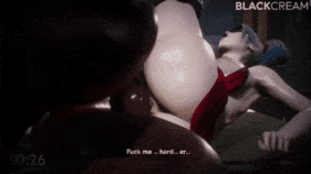 【4K/无修】【巨乳 口交 吞精 乳交 骑乘 后入 爆操 爆射 喷潮 中出】[BlackCream] Harley Quinn X BBC-第26张图片-萌站