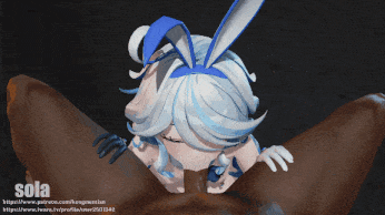 [MMD/SOLA/无修正] 4月21日新作： 原神之芙宁娜今晚的水元素非常充盈-第2张图片-萌站