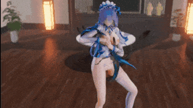 【巨乳 白丝 舞啪 虫交 前后夹击 爆操 中出】新作-坎特蕾拉Hibikase（dance）