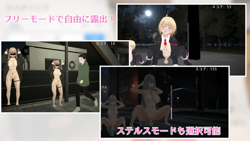 [3D互动/室外露出/全动态/新作] 户外露出少女莉娜 官方中文版+自带全解锁-第2张图片-萌站