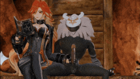 【巨乳 黑丝 手交 喷射 后入 爆操 爆射 中出】新作-Mavuika - Hot Archon-第2张图片-萌站