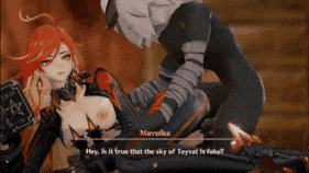 【巨乳 黑丝 手交 喷射 后入 爆操 爆射 中出】新作-Mavuika - Hot Archon-第8张图片-萌站