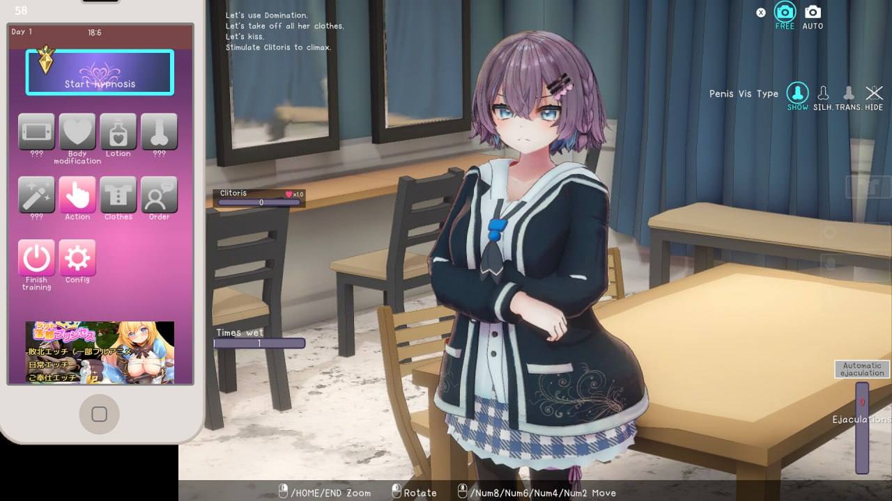 PC/[3D] STEAM官方中文【简+繁】+更新  Hypnotic Idol V1.023     催眠アイドル 女子大生ライバーと催眠アプリでエッチしちゃう話   V1.023   -第4张图片-萌站