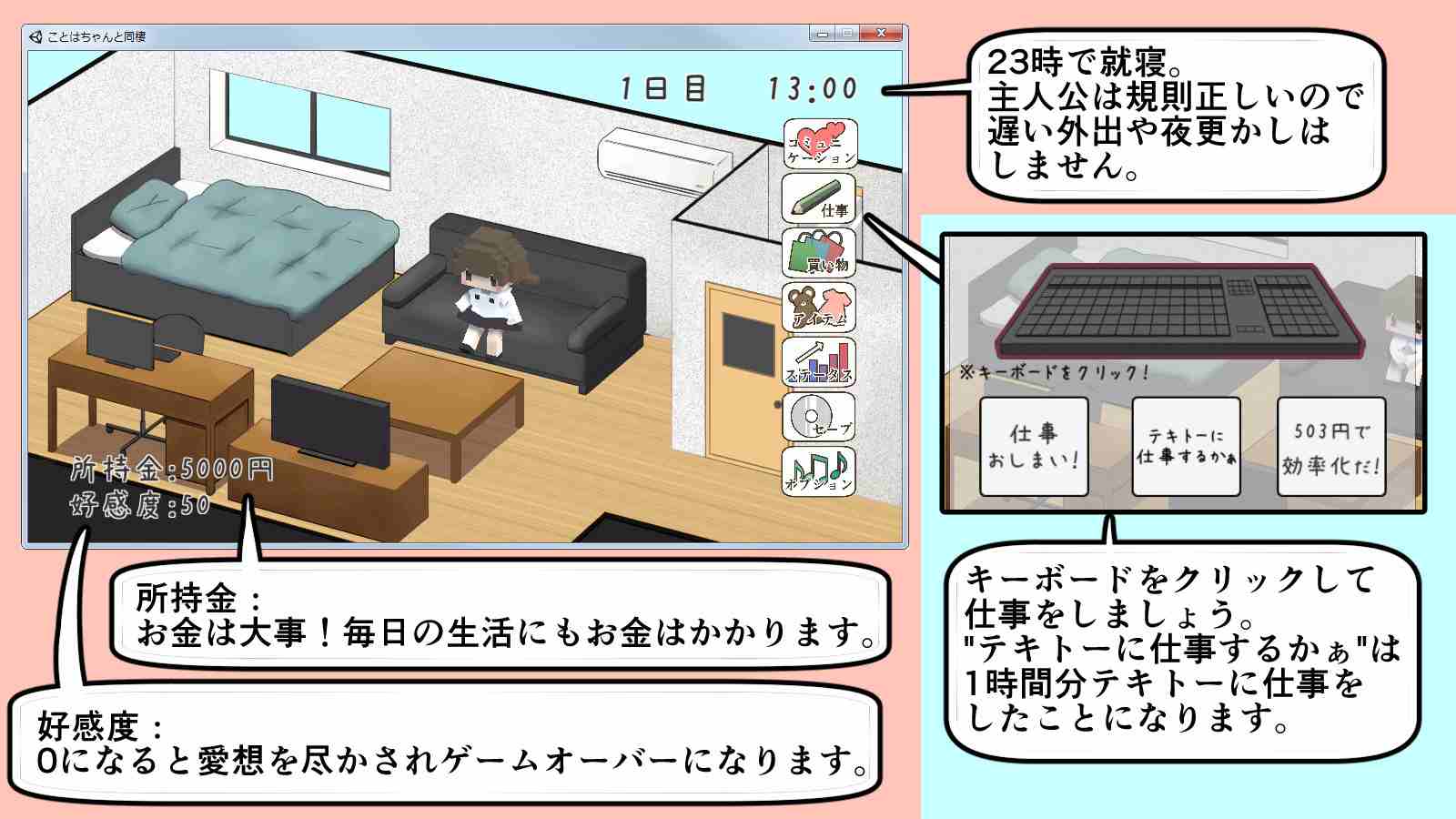 【PC/SLG/触摸/动态】和琴羽酱的同居生活【共1.1GB】【精翻汉化】【原名：遠い親戚ことはちゃんと同棲するなら】