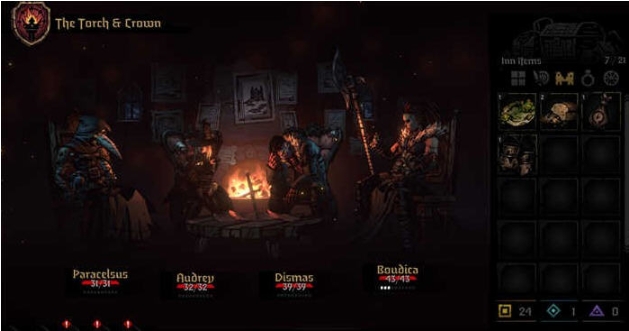 【PC/官中/整合DLC/Rogue/回合制/RPG游戏/8.10G】暗黑地牢2 Ver2.0 官方中文版整合所有DLC-第4张图片-萌站 【PC/官中/整合DLC/Rogue/回合制/RPG游戏/8.10G】暗黑地牢2 Ver2.0 官方中文版整合所有DLC-第4张图片-萌站
