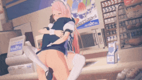 【贫乳 白丝 女仆 口交 吞精 手交 骑乘 后入 爆操 爆射 中出】新作-[Bangdream it's Mygo!!!!!]千早愛音-Anon Chihaya 2 便利店sex-第8张图片-萌站