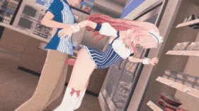 【贫乳 白丝 女仆 口交 吞精 手交 骑乘 后入 爆操 爆射 中出】新作-[Bangdream it's Mygo!!!!!]千早愛音-Anon Chihaya 2 便利店sex-第22张图片-萌站