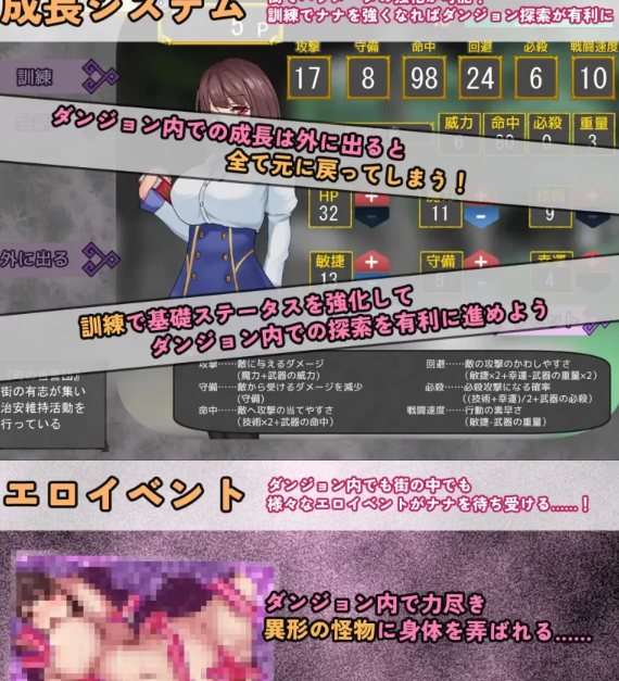 [日式RPG/异种X/新作/PC] 妮娜・娜娜・阿里埃塔 AI汉化-第2张图片-萌站