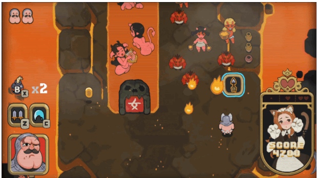 【弹幕/STG/中文/步兵/全动态】蜜臀骑士 ButtKnight Ver1.00 STEAM官方中文步兵版【600M新作】【序号886】-第8张图片-萌站 【弹幕/STG/中文/步兵/全动态】蜜臀骑士 ButtKnight Ver1.00 STEAM官方中文步兵版【600M新作】【序号886】-第8张图片-萌站