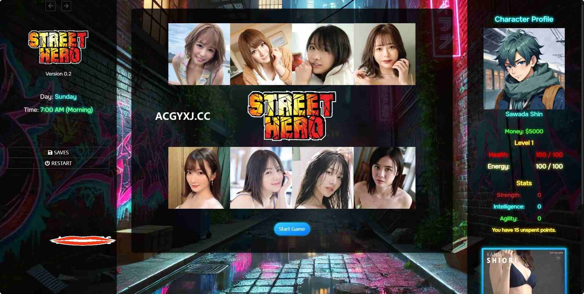  更新[亚洲风HTML/真人/动态] 街头英雄 Street Hero V0.4a 浏览器转中文 [5.50G]-第4张图片-萌站
