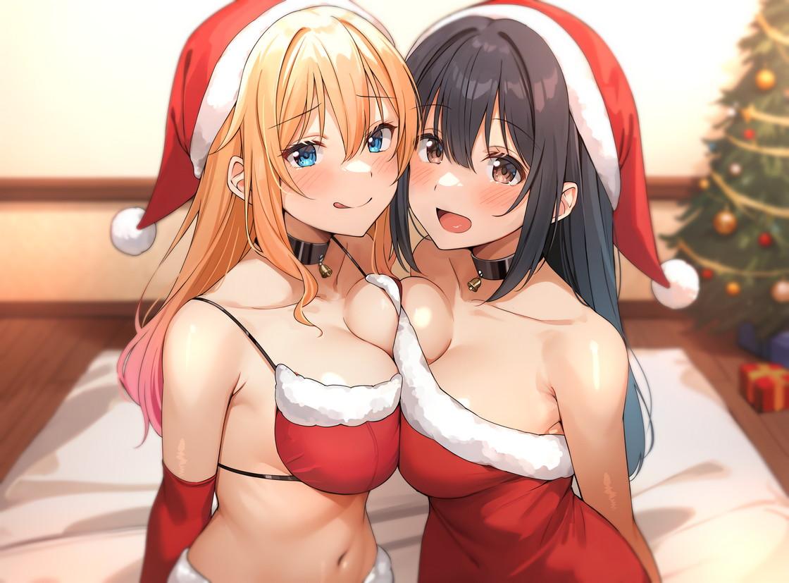 RJ01302646【御子柴泉】Wサンタとハーレムクリスマスパーティー!～性なる夜のご褒美えっち