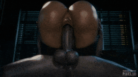 【巨乳 黑丝 乳摇 骑乘 后入 爆操 爆射 中出】新作-[Pixel3D] Ada x Zombie-第4张图片-萌站