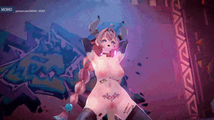 【动画/后入/乘骑/自慰/爆操】【MMD中文步兵】MOMO 4月作品：原神 旅行者哄骗无知乳牛瓦雷莎-第6张图片-萌站