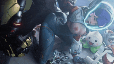 [3D动画/CV] Nagoonimation 4月新作:Juno and Doomfist 娇嫩少女黑色巨根后入爆肏 -第4张图片-萌站