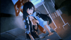 【巨乳 黑丝 白丝 口交 骑乘 后入 前后夹击 爆操 爆射 喷潮 中出】新作-［幻塔］淫乱母猪凛夜-第7张图片-萌站