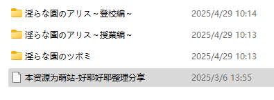 【PC/3部合集/RPG/露出/巨乳/调教】淫らな園のアリス&淫らな園のツボミ【MTool云翻汉化/AI内嵌汉化】【部分转区运行】【共1.6GB】