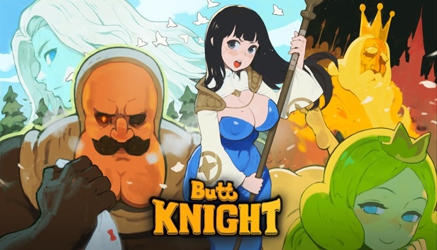 【弹幕STG/中文/动态】蜜臀骑士 ButtKnight 官方中文步兵版【新作/1G】