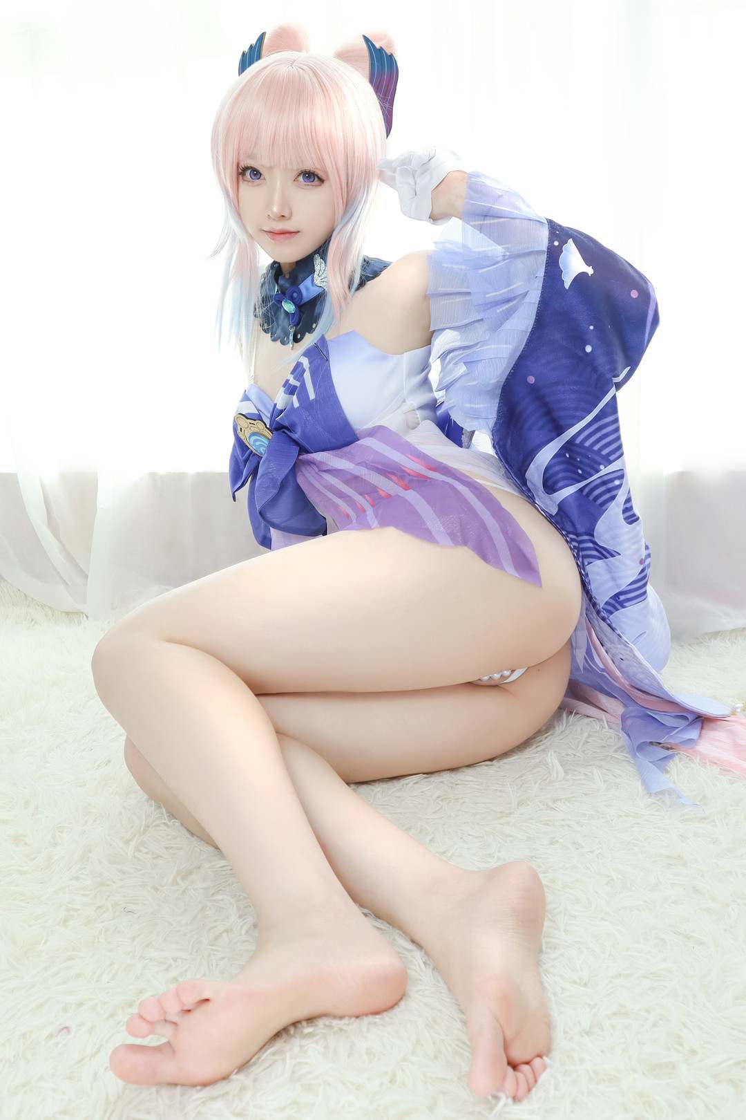 无毛粉嫩 Asagiriai（愛ちゃん） COSER新人萝莉大尺度寫真 共25套809图-第17张图片-萌站