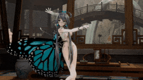 【巨乳 白丝 虫交 舞啪 爆操 中出】新作-第十六期【insect】青鸾天依x花月成双-第4张图片-萌站