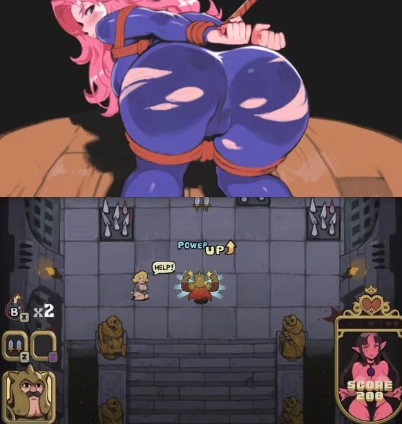  [射击STG/动态/新作/PC] 蜜臀骑士 ButtKnight 官方中文版 [1+700M][百度盘] -第2张图片-萌站
