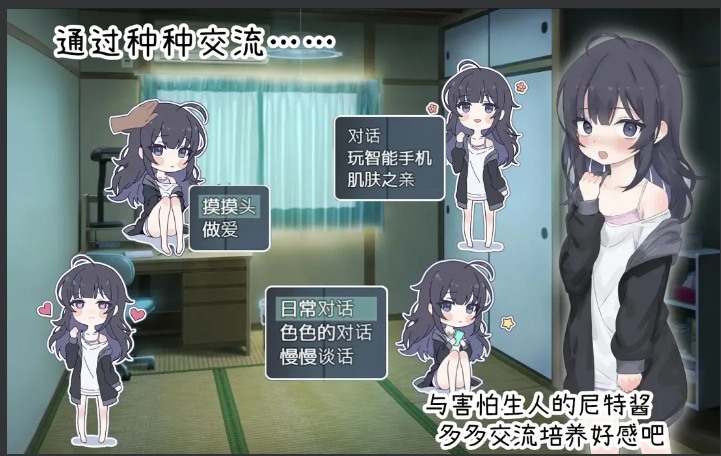 【日系/SLG/官中/步兵/PC/安卓】幸福家里蹲的养成方法 幸せなニートの育て方 Ver2.06 官方中文步兵版【1.67G】【序号965】-第3张图片-萌站