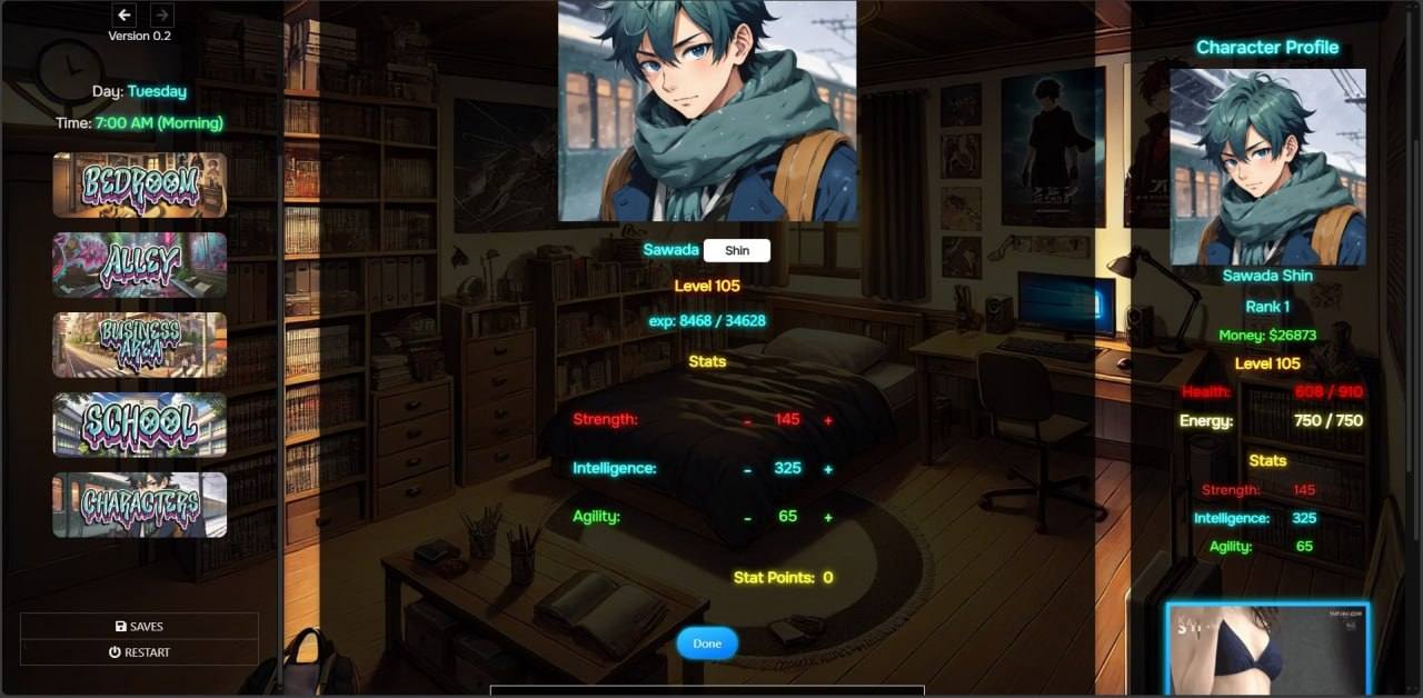 #街头英雄 #Street Hero  v0.20 浏览器翻译版-第10张图片-萌站