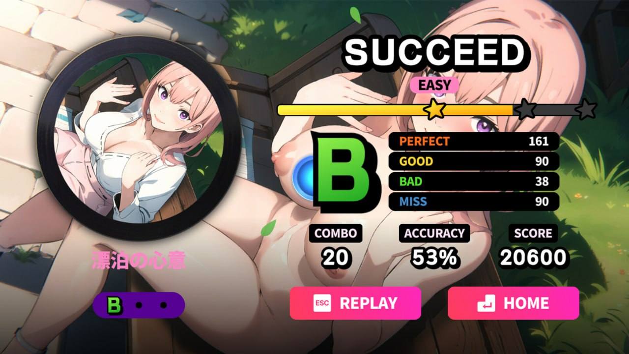 电脑端/[Rhythm Game] STEAM官方中文【简+繁】  Sexy Beats  入正地址：STEAM 