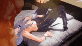 【巨乳 黑丝 兔女郎 口交 揉乳 乳摇 骑乘 后入 爆操 爆射 喷潮 中出】新作-121【wuwa】Zani x mob 赞妮 sex [sound-NTR] 鸣潮-第11张图片-萌站