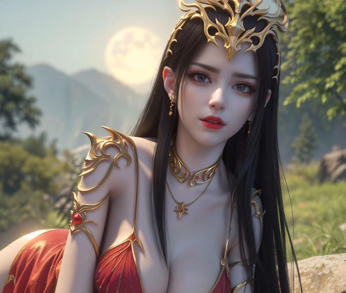 【图包】美杜莎女王29（素）-第2张图片-萌站