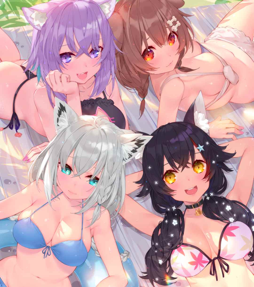 【l2d/步兵动画+图集】3部 vtb 茸茸鼠【爆操 巨乳 群啪 中出 】waterring