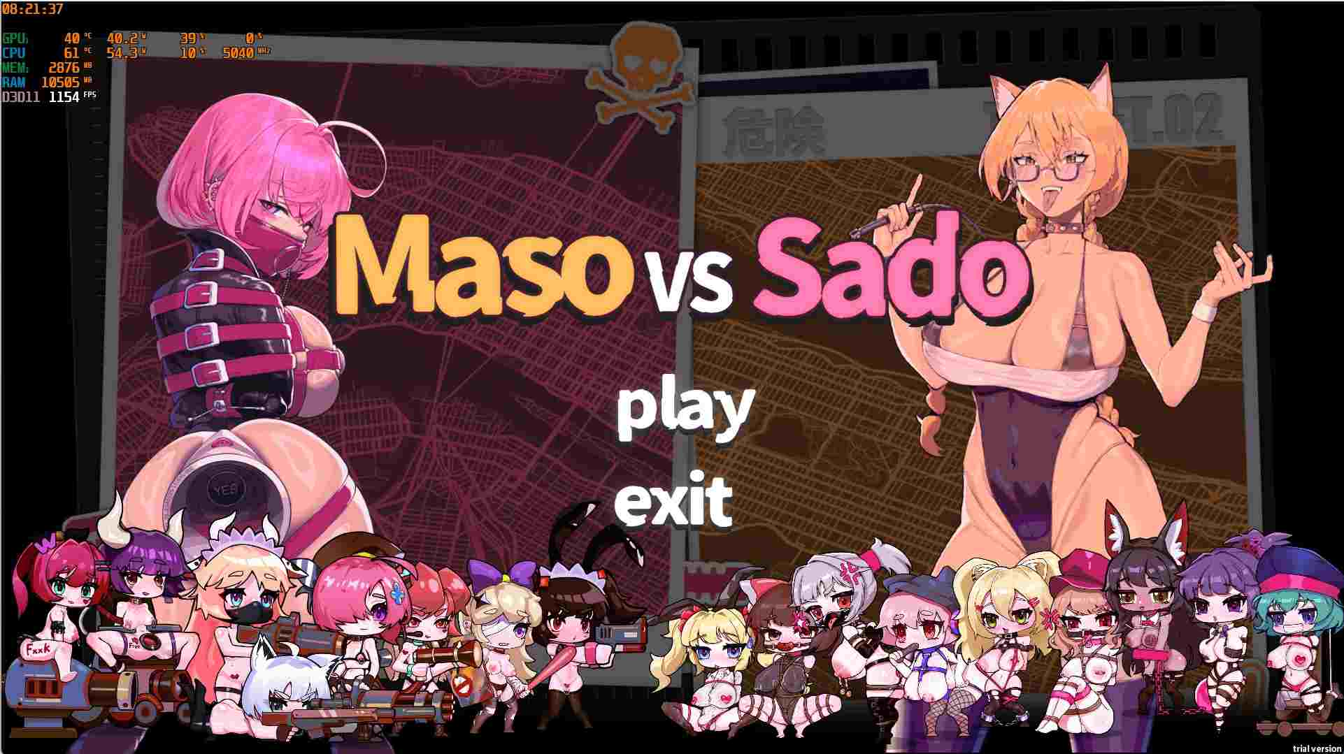 【PC/300M/汉化】Maso VS Sado