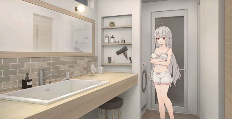 【日系/SLG/精品/官中/兄妹骨科/PC/安卓joi】和存在感薄弱妹妹一起的简单生活 存在感薄い妹との簡単生活 Ver0.75 官方中文版【2.06G】【序号1057】-第2张图片-萌站
